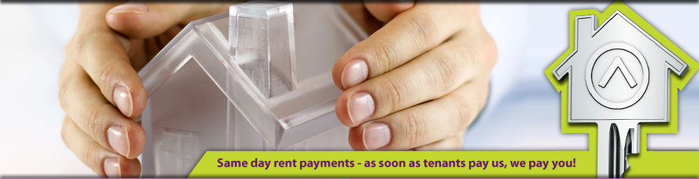 Same day rent payments - as soon as tenants pay us, we pay you!
